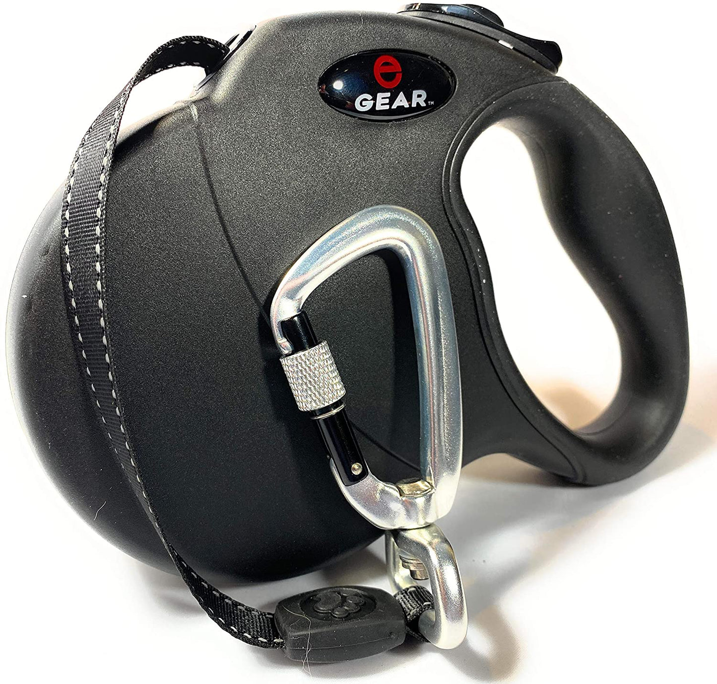 Enthusiast Gear Retractable Dog Leash with Locking Carabiner for Large and Medium Dogs