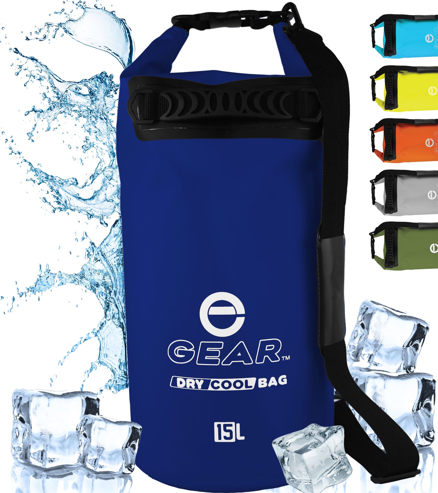Dry Bag Cooler - Dark Blue 15L