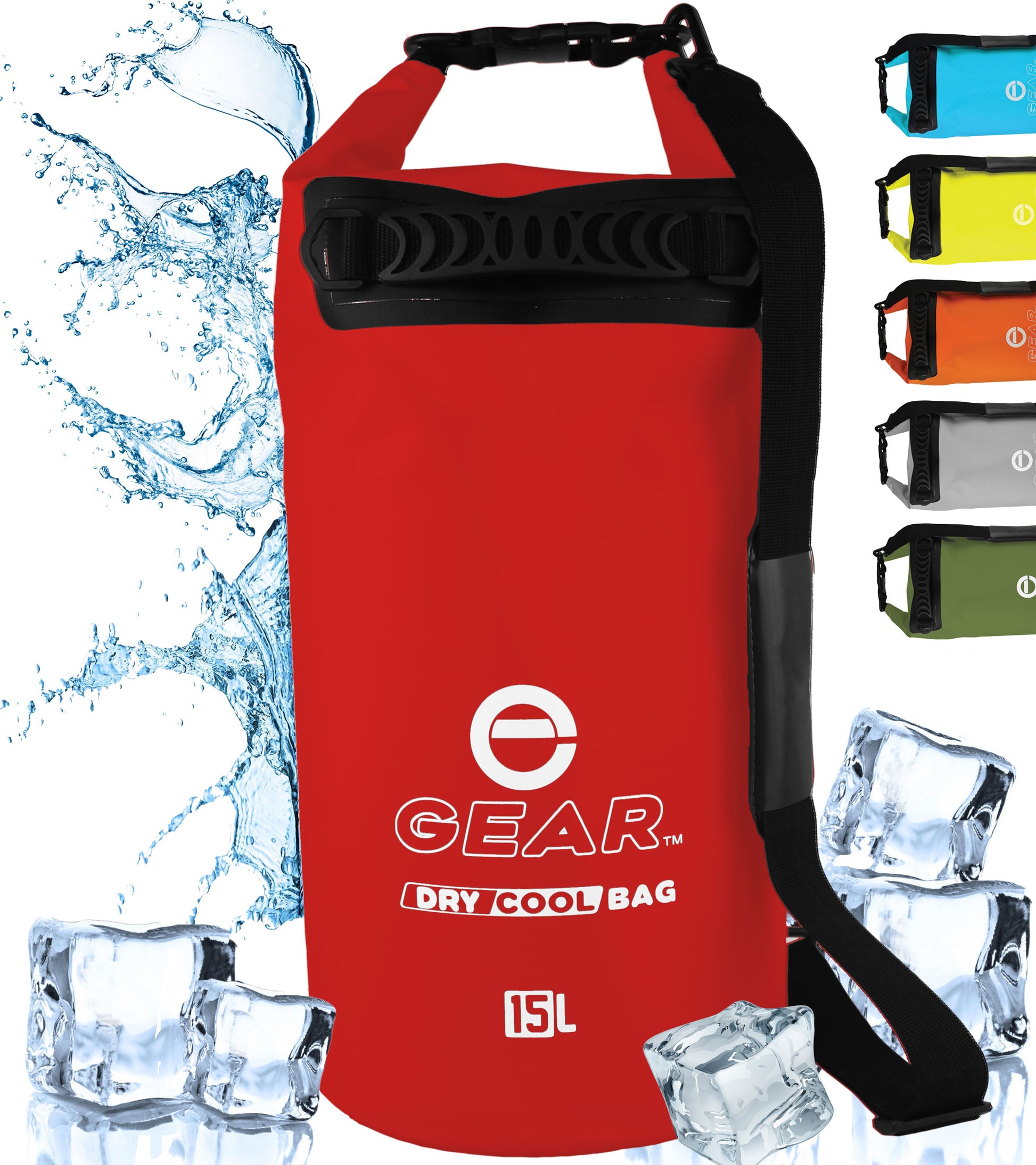 Dry Bag Cooler - Red 15L