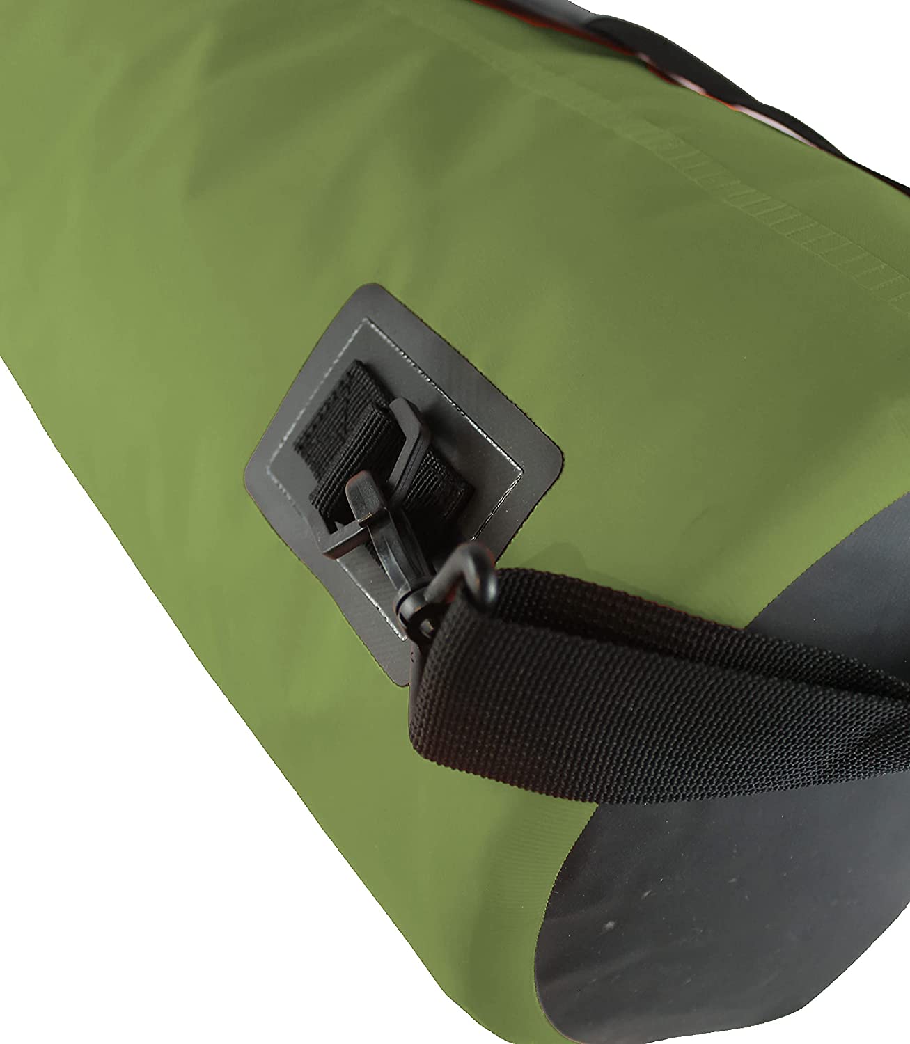 Green Insulated Dry Bag - Closeup of Side