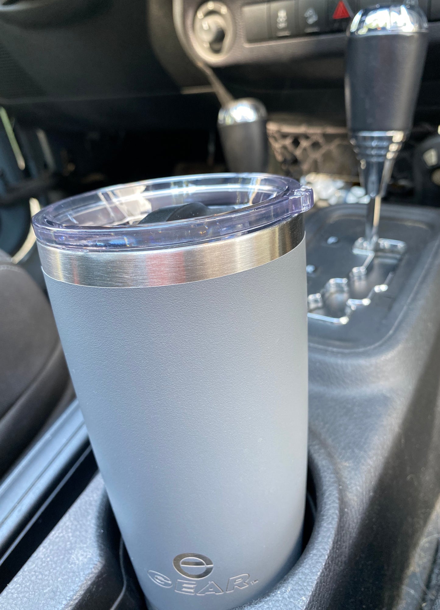 Enthusiast Gear 20 oz Tumbler with Magnetic Slider Lid, Stainless Steel, Vacuum Insulated for Hot and Cold Drinks