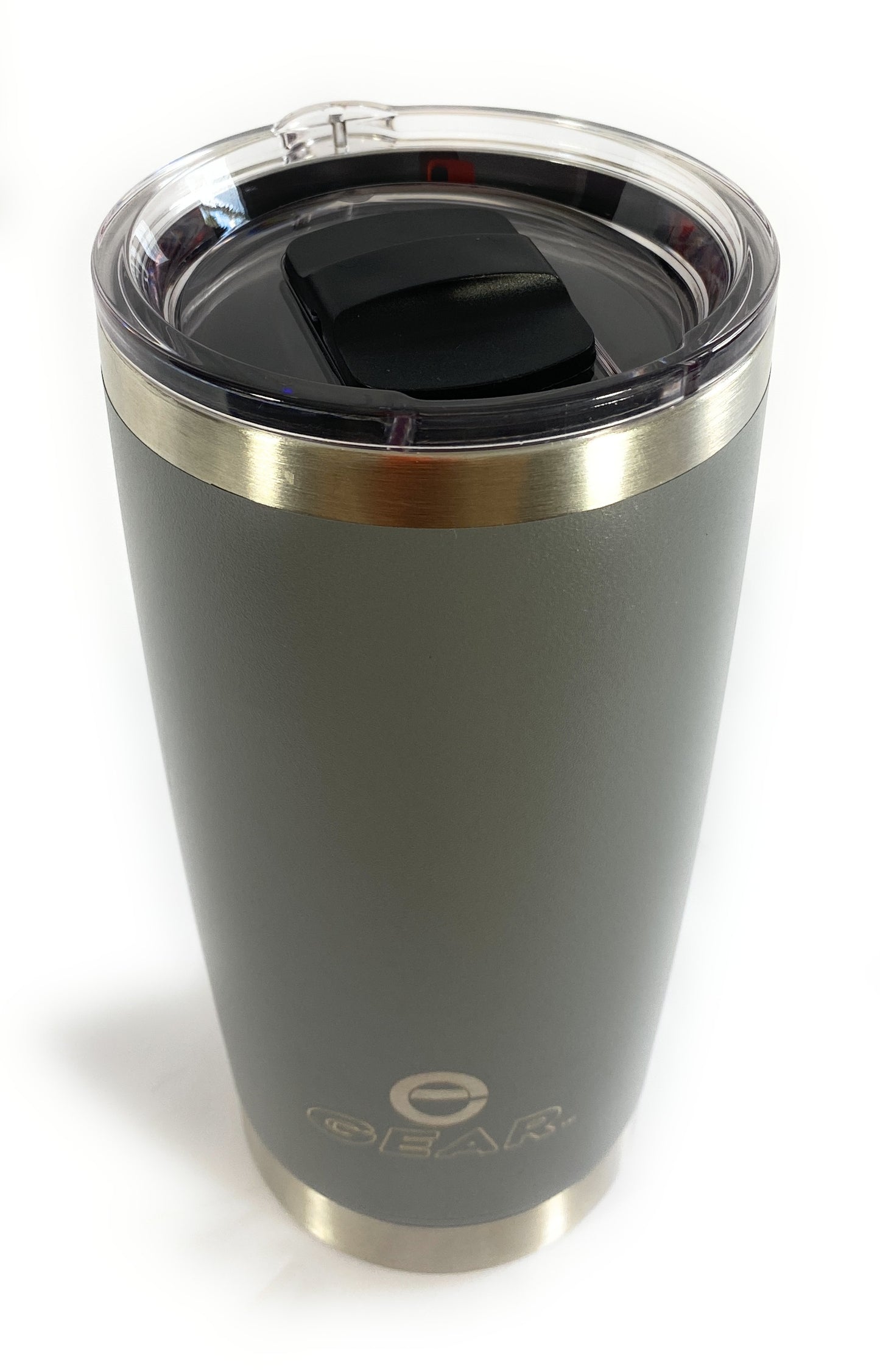 Enthusiast Gear 20 oz Tumbler with Magnetic Slider Lid, Stainless Steel, Vacuum Insulated for Hot and Cold Drinks