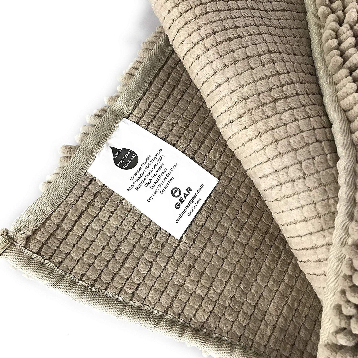 Dog Mat Washing Instructions - Material