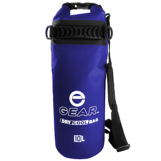 10L - Enthusiast Gear Insulated Dry Bag Floating Cooler – Roll Top, Leak Proof, Waterproof, Collapsible