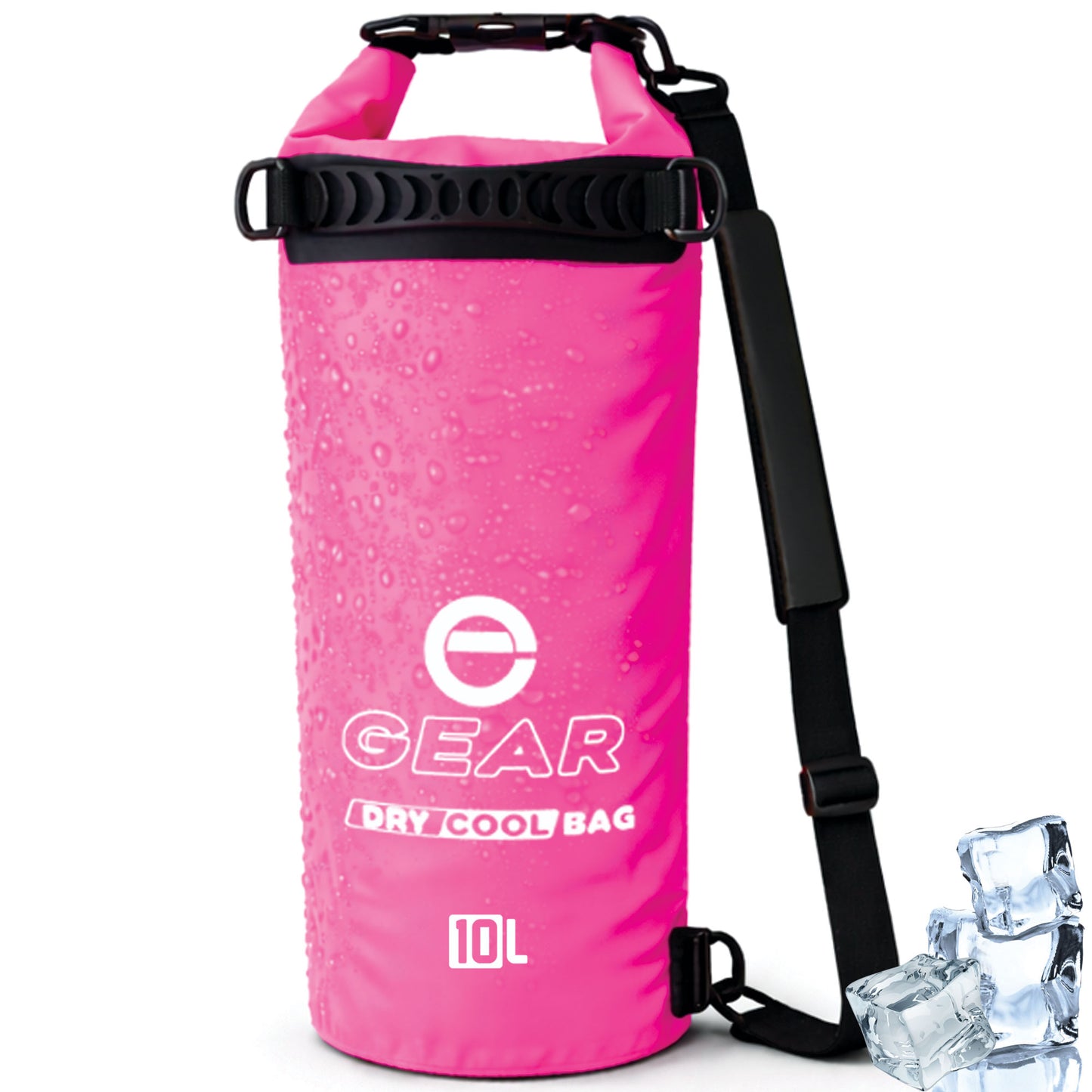 10L - Enthusiast Gear Insulated Dry Bag Floating Cooler – Roll Top, Leak Proof, Waterproof, Collapsible