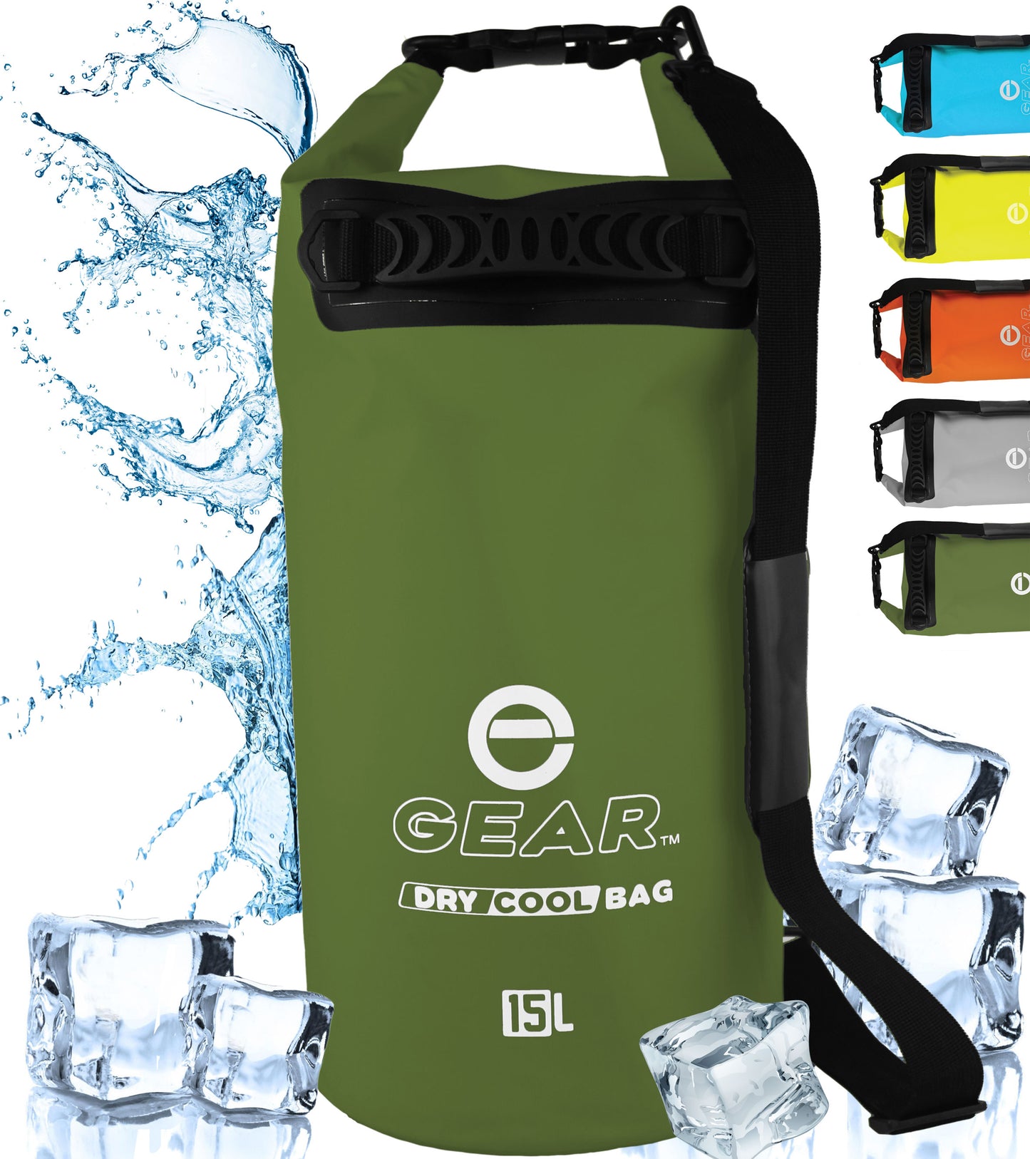 Dry Bag Cooler - Green 15L