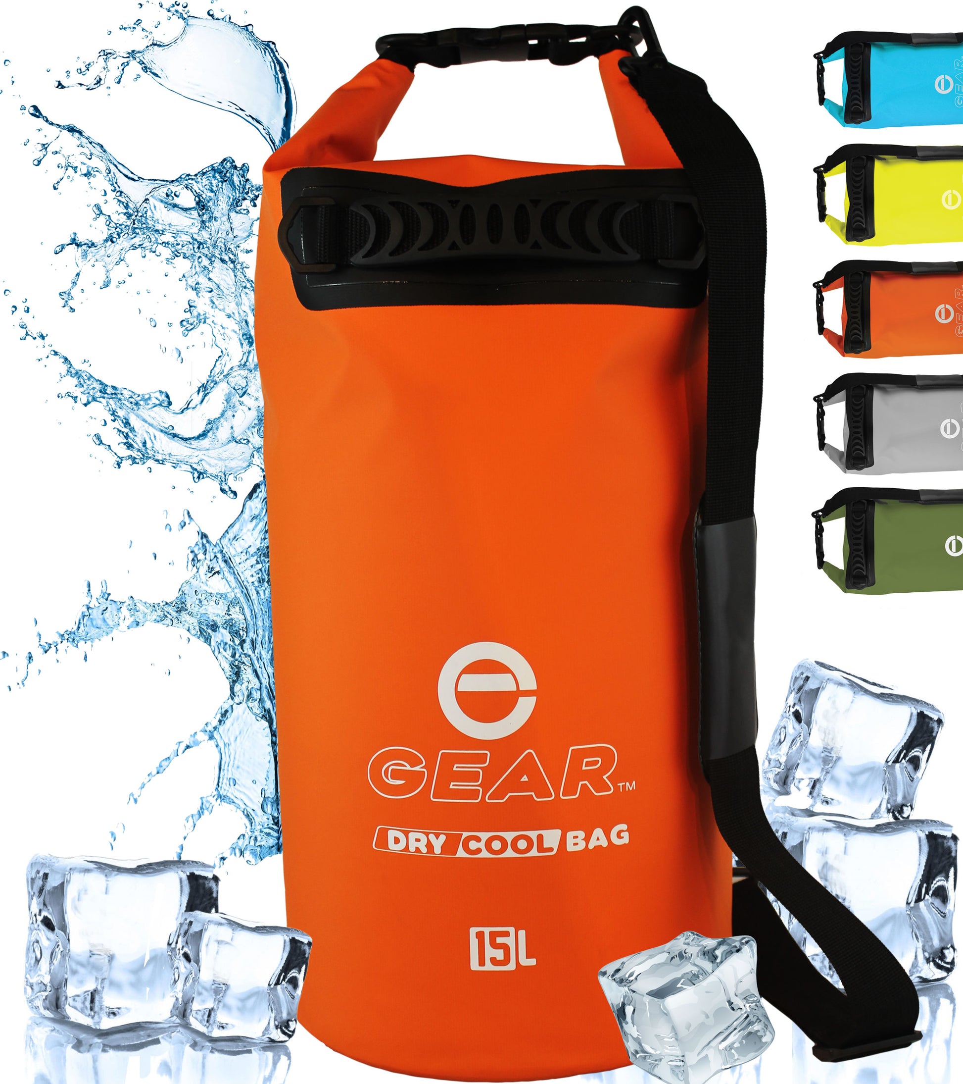 Dry Bag Cooler - Orange 15L