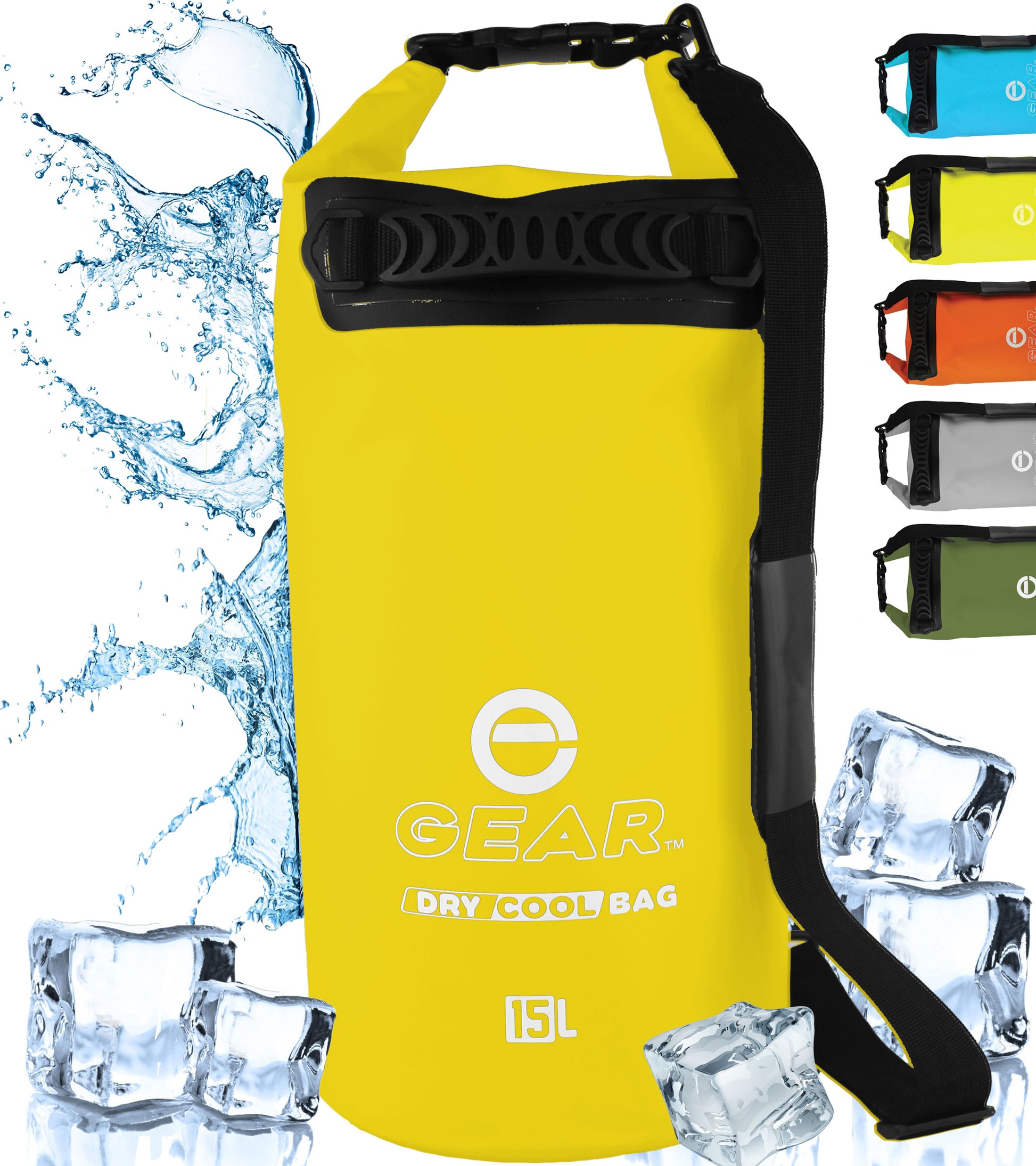 Dry Bag Cooler - Yellow 15L