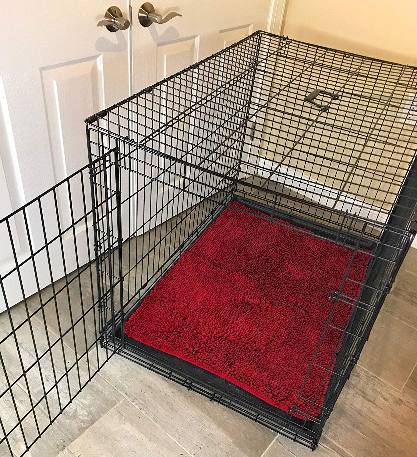 Dog Crate Mat - Red